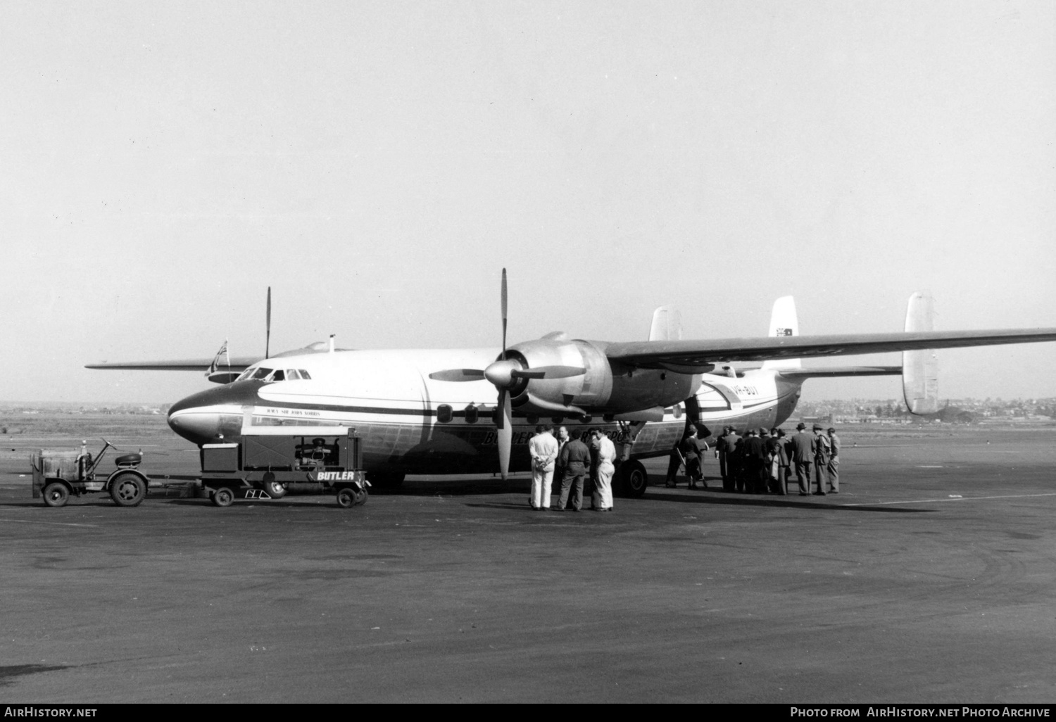 Aircraft Photo of VH-BUI | Airspeed AS-57 Ambassador 2 | Butler Air Transport | AirHistory.net #568434