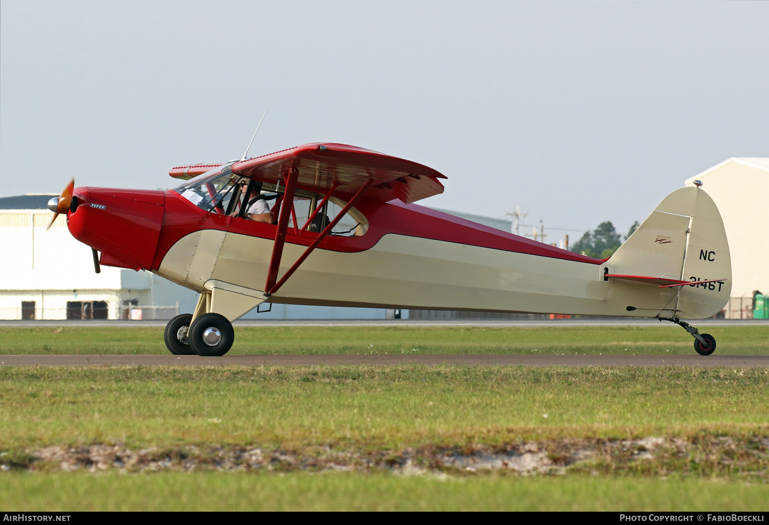 Aircraft Photo of N3146T | Piper PA-12 Super Cruiser | AirHistory.net #568435