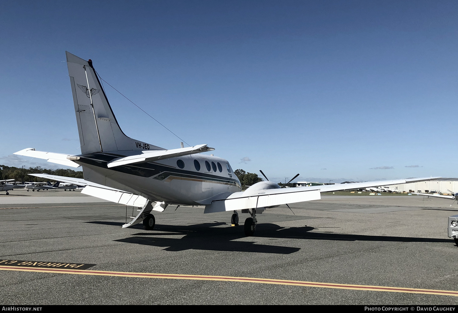 Aircraft Photo of VH-JEO | Raytheon C90B King Air | Goldfields Air Services - GAS | AirHistory.net #568438