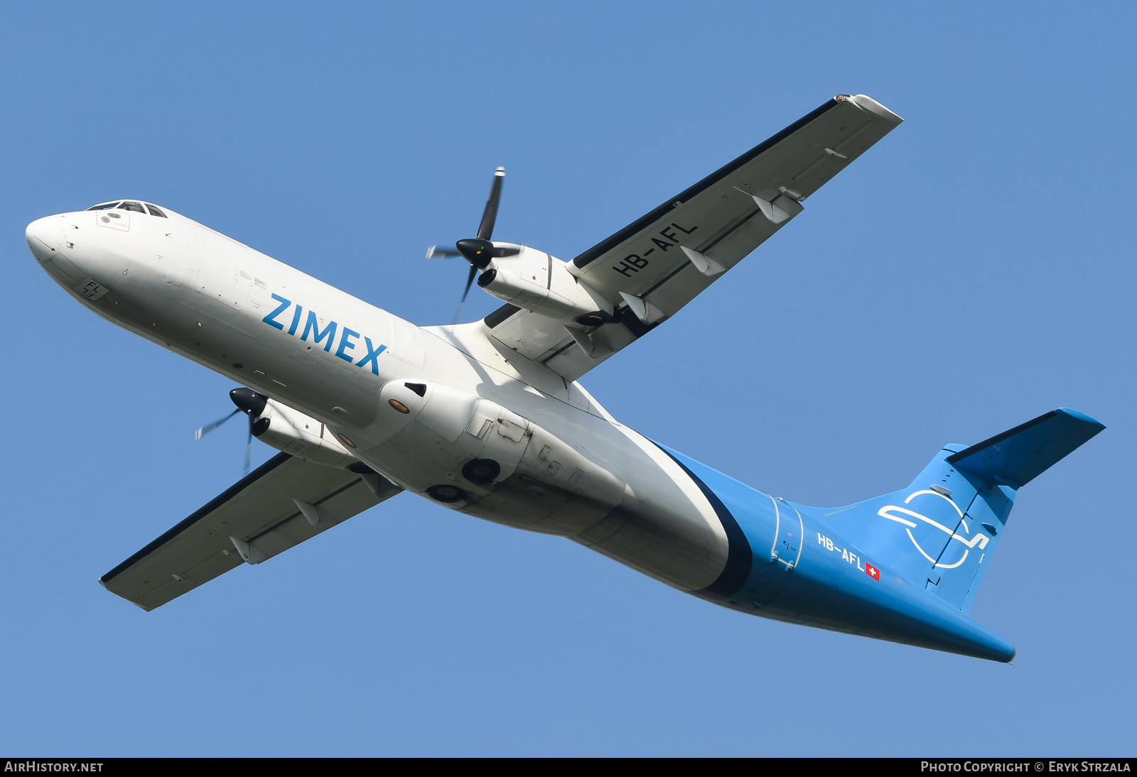 Aircraft Photo of HB-AFL | ATR ATR-72-202/F | Zimex Aviation | AirHistory.net #568440