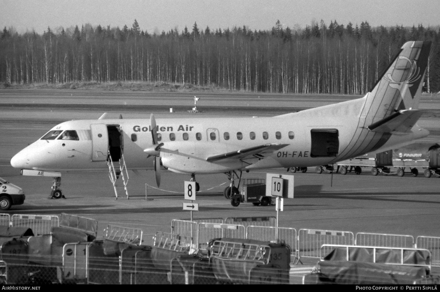 Aircraft Photo of OH-FAE | Saab 340A | Golden Air | AirHistory.net #568443