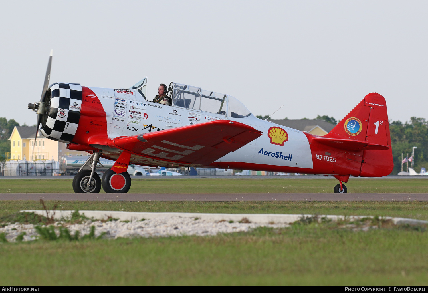 Aircraft Photo of N77055 | North American AT-6D Harvard II | Aeroshell Aerobatic Team | AirHistory.net #568447