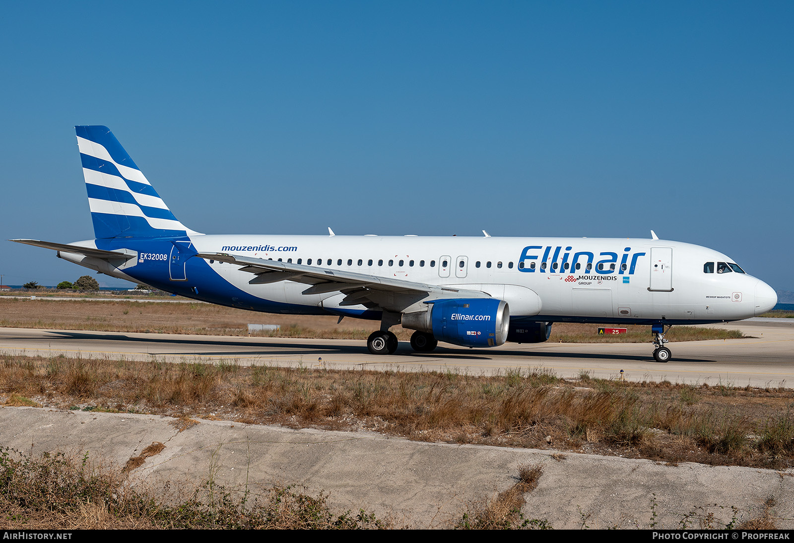 Aircraft Photo of EK32008 | Airbus A320-211 | Ellinair | AirHistory.net #568466