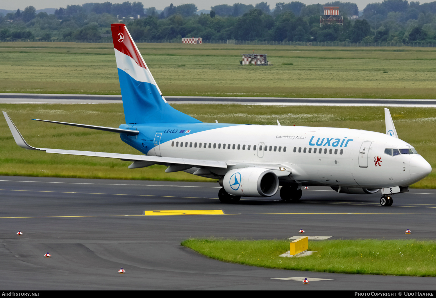 Aircraft Photo of LX-LGS | Boeing 737-7C9 | Luxair | AirHistory.net #568468