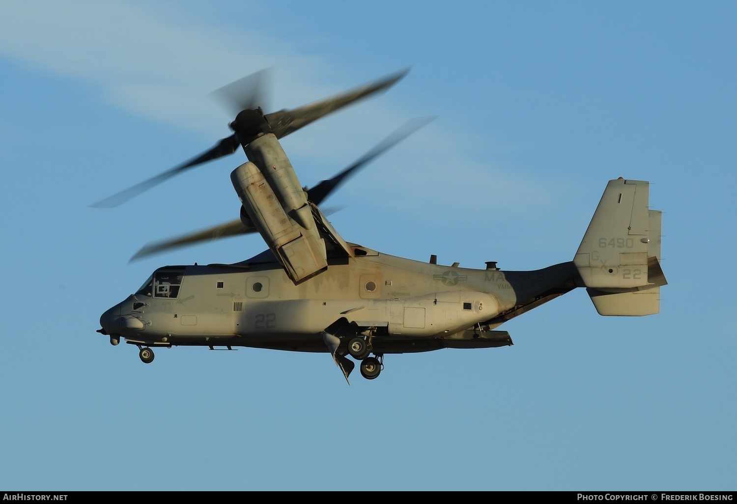 Aircraft Photo of 166490 | Bell-Boeing MV-22B Osprey | USA - Marines | AirHistory.net #568503