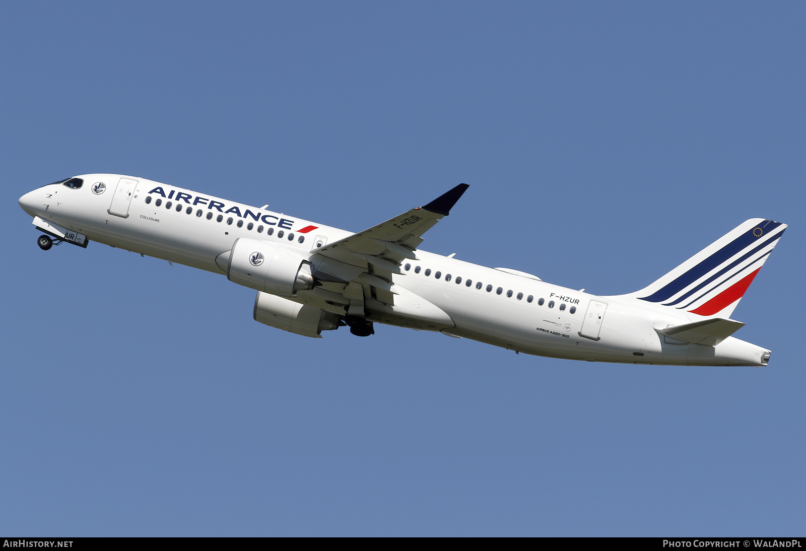 Aircraft Photo of F-HZUR | Airbus A220-371 (BD-500-1A11) | Air France | AirHistory.net #568510