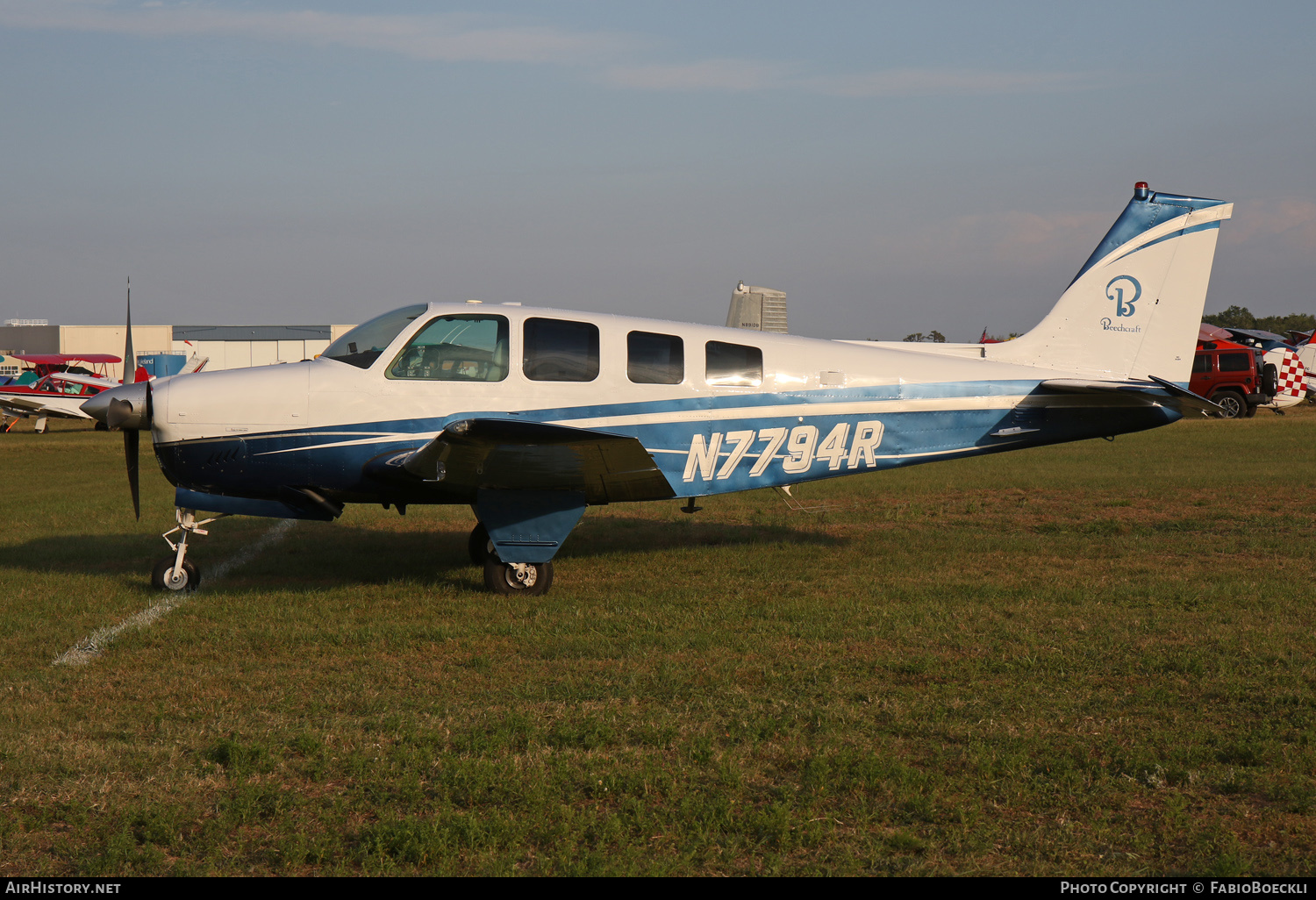 Aircraft Photo of N7794R | Beech 36... Bonanza | AirHistory.net #568515