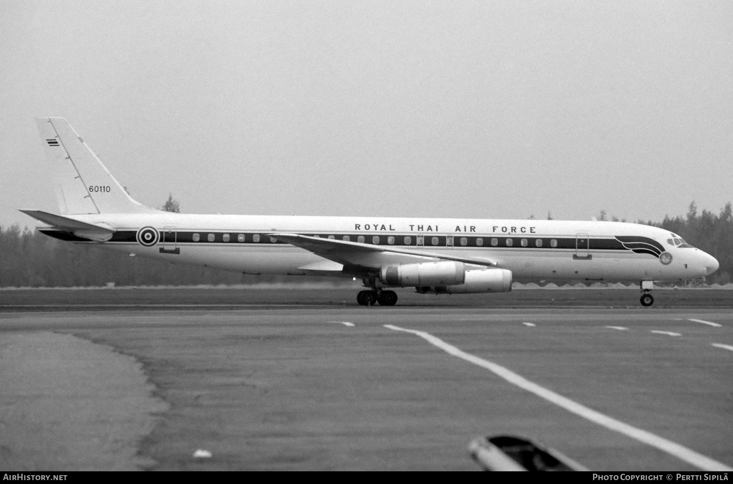Aircraft Photo of L.10-2/28 / 60110 | McDonnell Douglas DC-8-62CF | Thailand - Air Force | AirHistory.net #568556