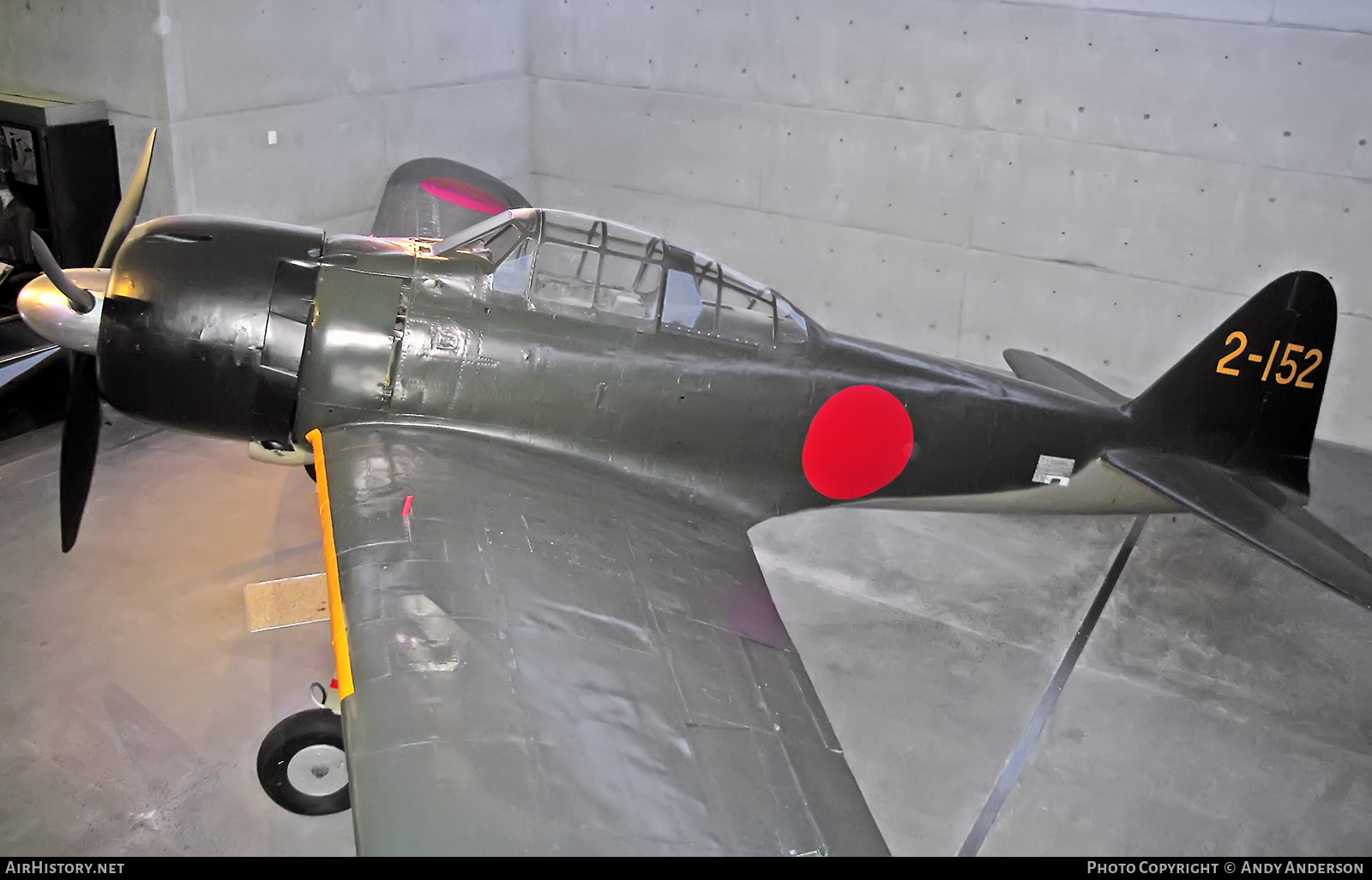 Aircraft Photo of 2-152 | Mitsubishi A6M3 Reisen (Zero) | Japan - Navy | AirHistory.net #568557