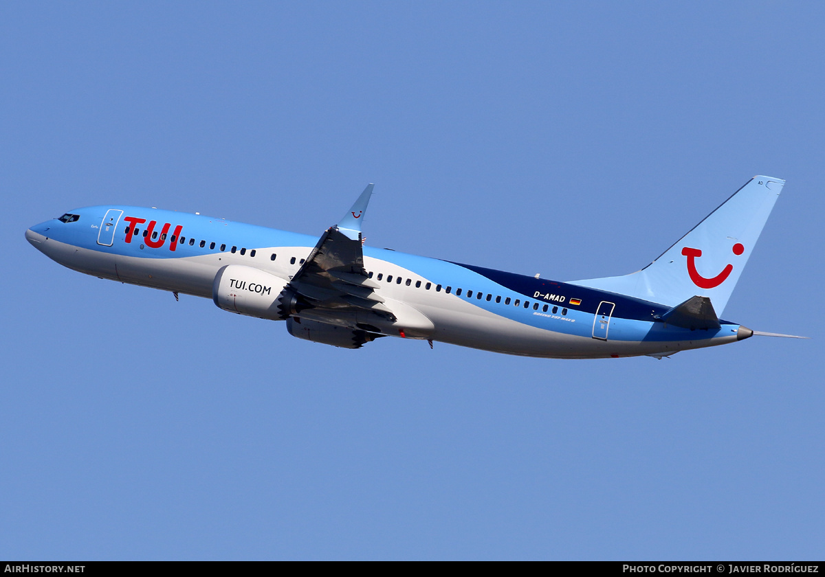 Aircraft Photo of D-AMAD | Boeing 737-8 Max 8 | TUI | AirHistory.net #568577