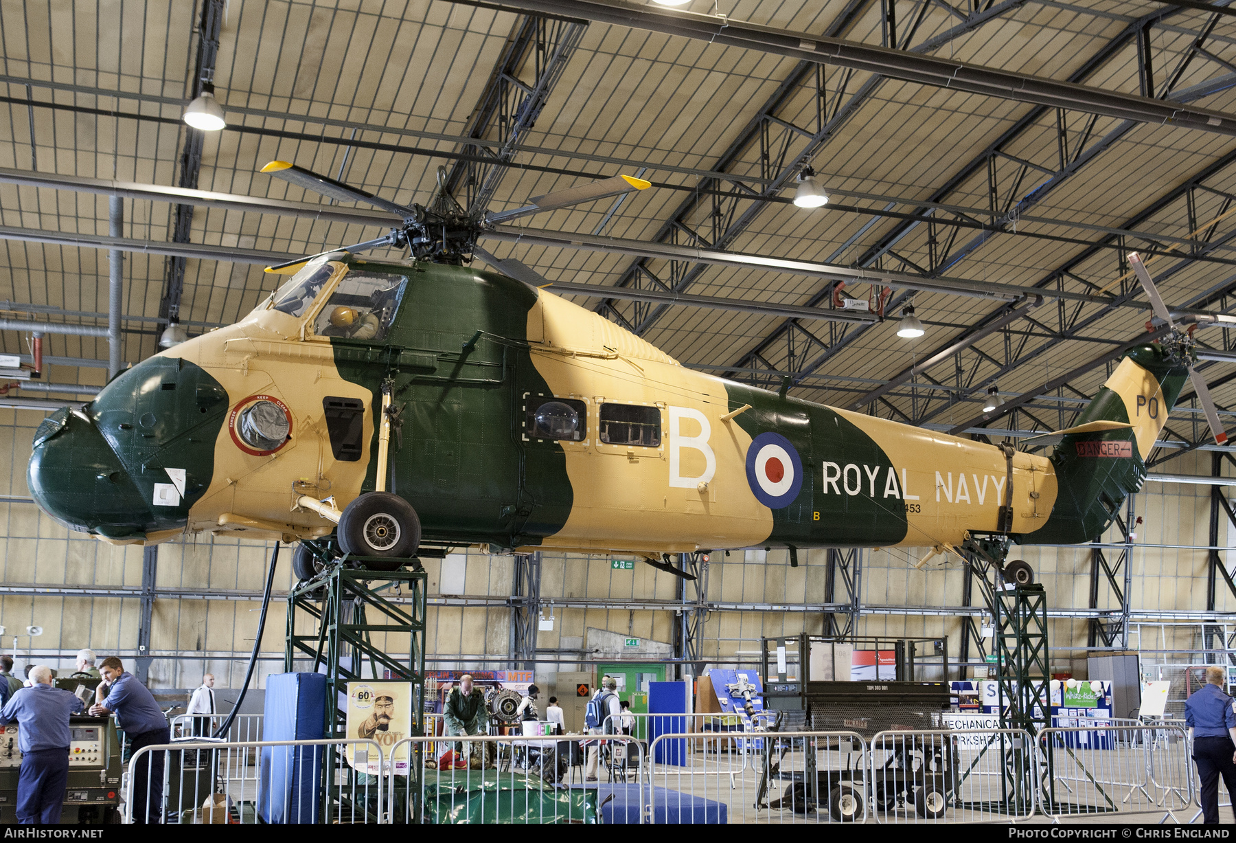 Aircraft Photo of XT453 | Westland WS-58 Wessex HU.5 | UK - Navy | AirHistory.net #568601