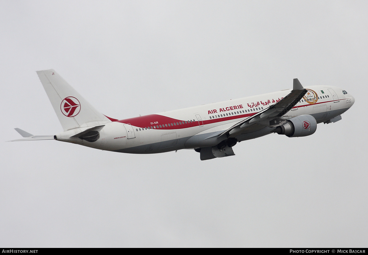 Aircraft Photo of 7T-VJX | Airbus A330-202 | Air Algérie | AirHistory.net #568637