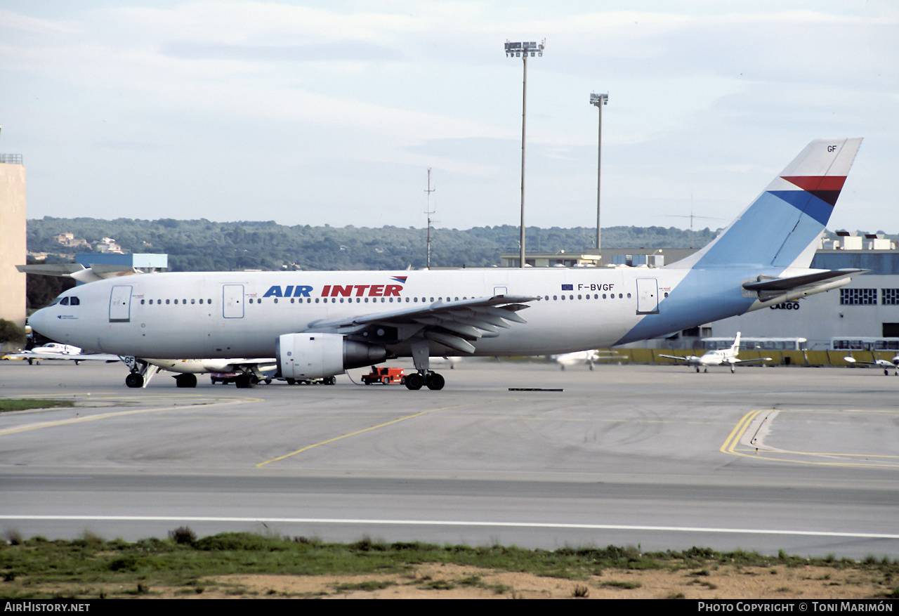 Aircraft Photo of F-BVGF | Airbus A300B2-1C | Air Inter | AirHistory.net #568644