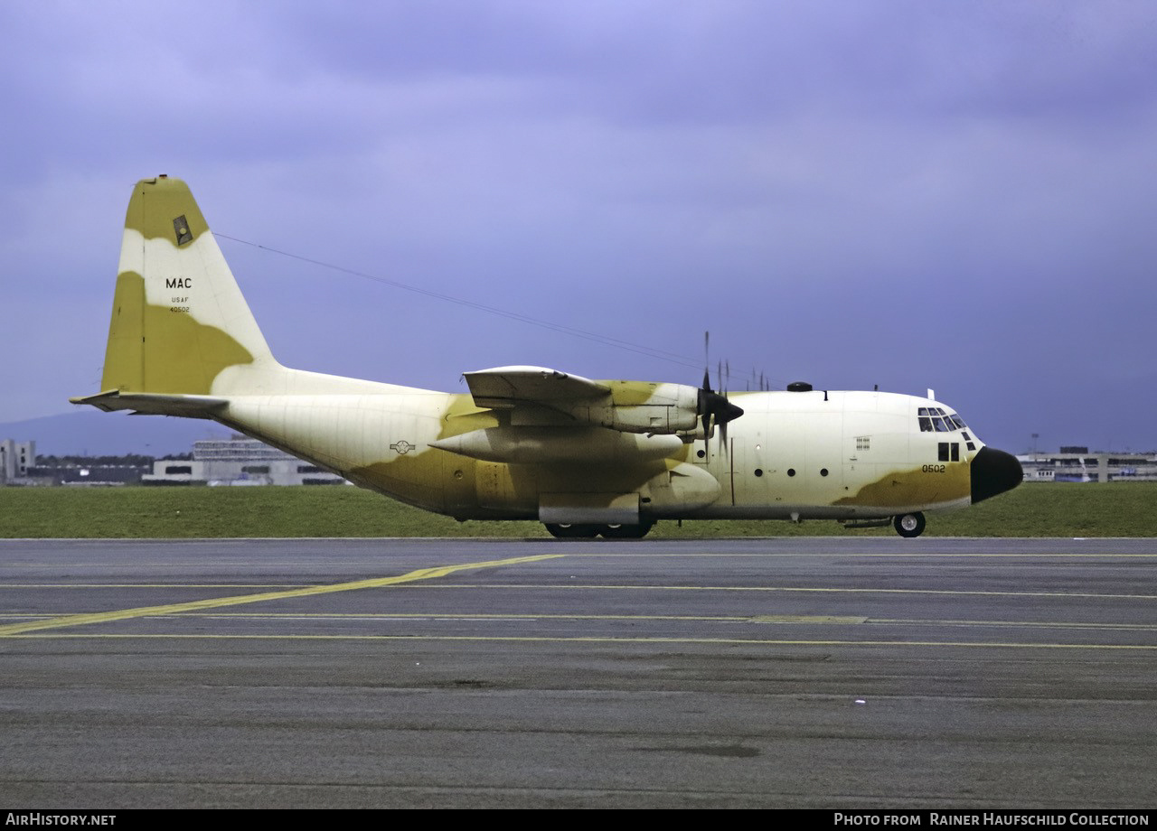 Aircraft Photo of 64-0502 / 40502 | Lockheed C-130E Hercules (L-382) | USA - Air Force | AirHistory.net #568651