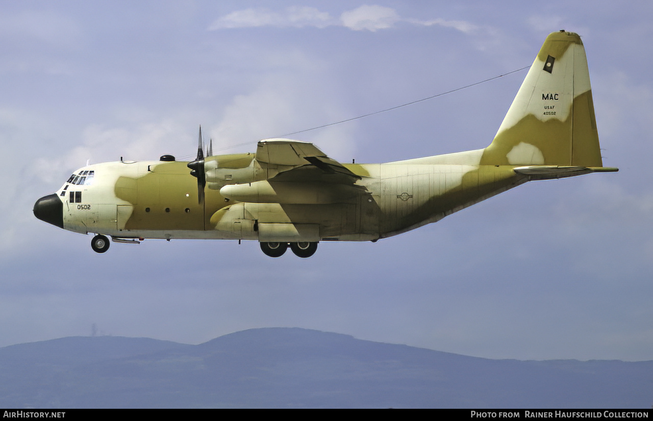 Aircraft Photo of 64-0502 / 40502 | Lockheed C-130E Hercules (L-382) | USA - Air Force | AirHistory.net #568656