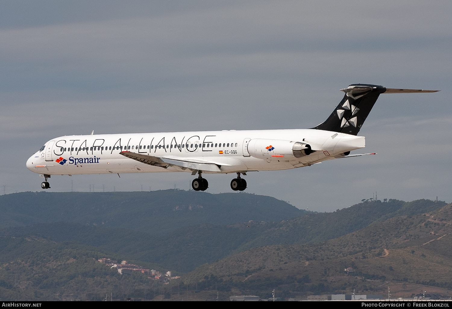 Aircraft Photo of EC-GQG | McDonnell Douglas MD-83 (DC-9-83) | Spanair | AirHistory.net #568659