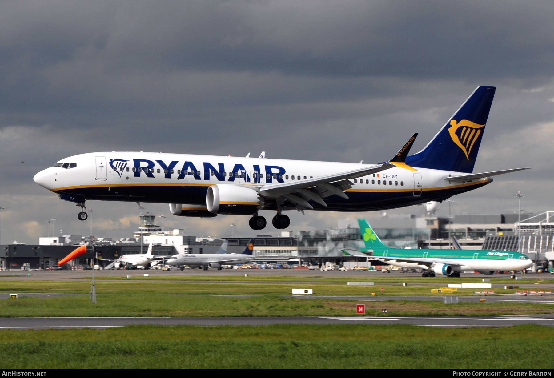 Aircraft Photo of EI-IGY | Boeing 737-8200 Max 200 | Ryanair | AirHistory.net #568676