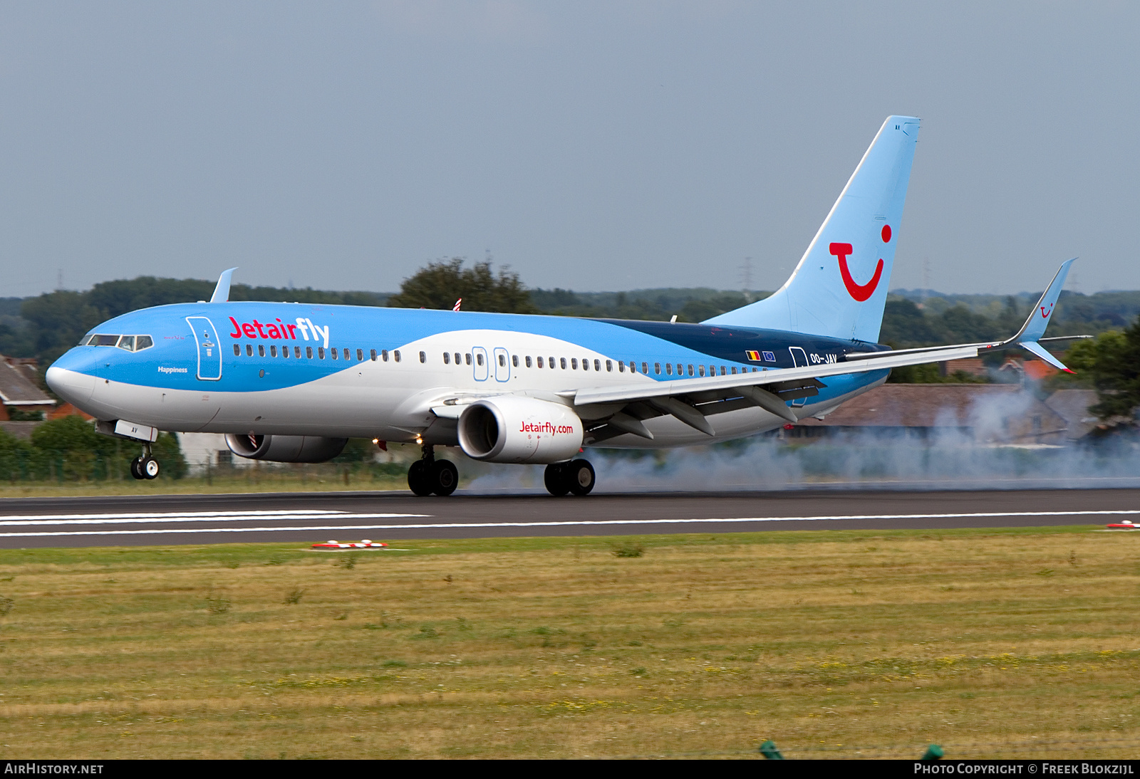 Aircraft Photo of OO-JAV | Boeing 737-8K5 | Jetairfly | AirHistory.net #568691