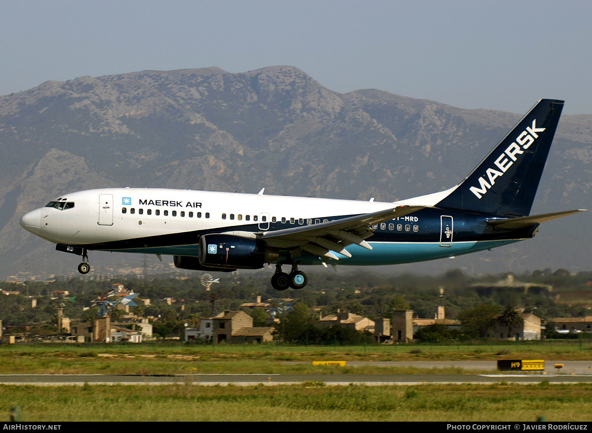 Aircraft Photo of OY-MRD | Boeing 737-7L9 | Maersk Air | AirHistory.net #568708