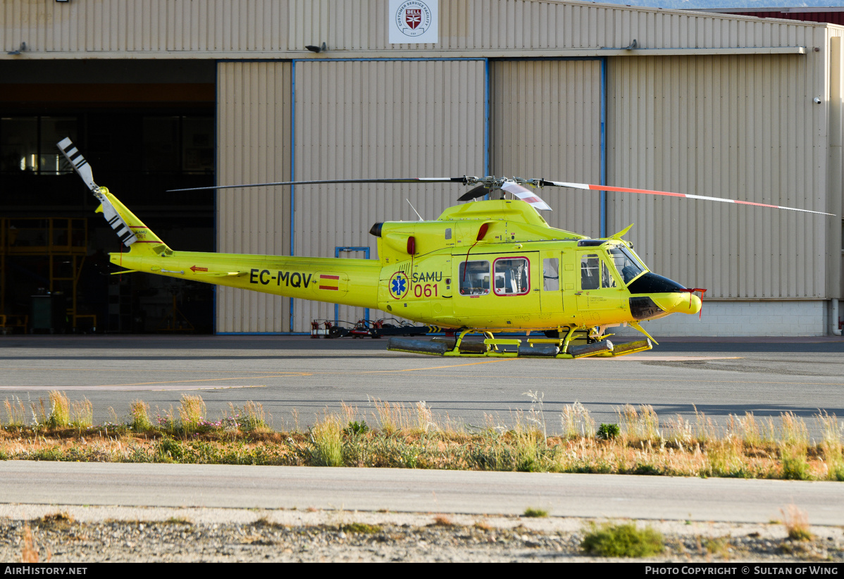 Aircraft Photo of EC-MQV | Bell 412EP | SAMU - Servicios de Asistencia Médica de Urgencias | AirHistory.net #568721