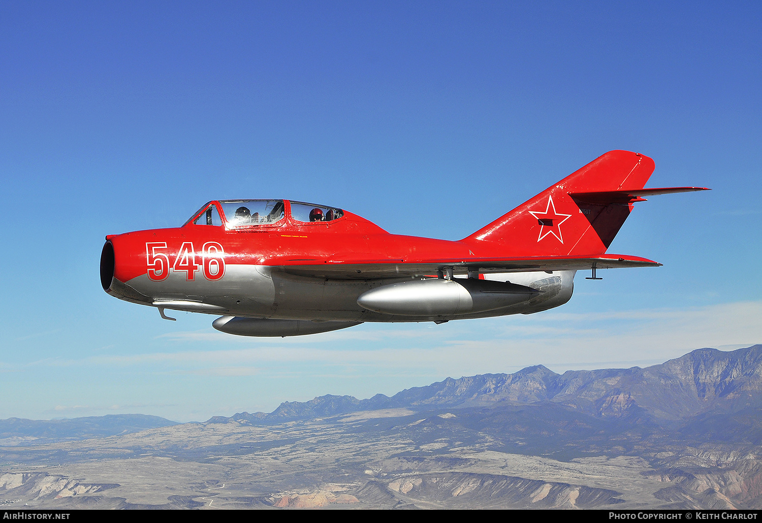 Aircraft Photo of N15UT / 546 red | PZL-Mielec SBLim-2 (MiG-15UTI) | Soviet Union - Air Force | AirHistory.net #568733