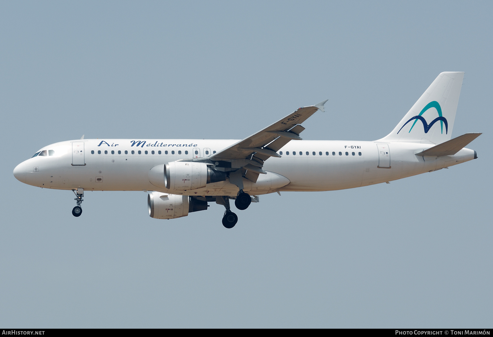 Aircraft Photo of F-GYAI | Airbus A320-211 | Air Méditerranée | AirHistory.net #568748