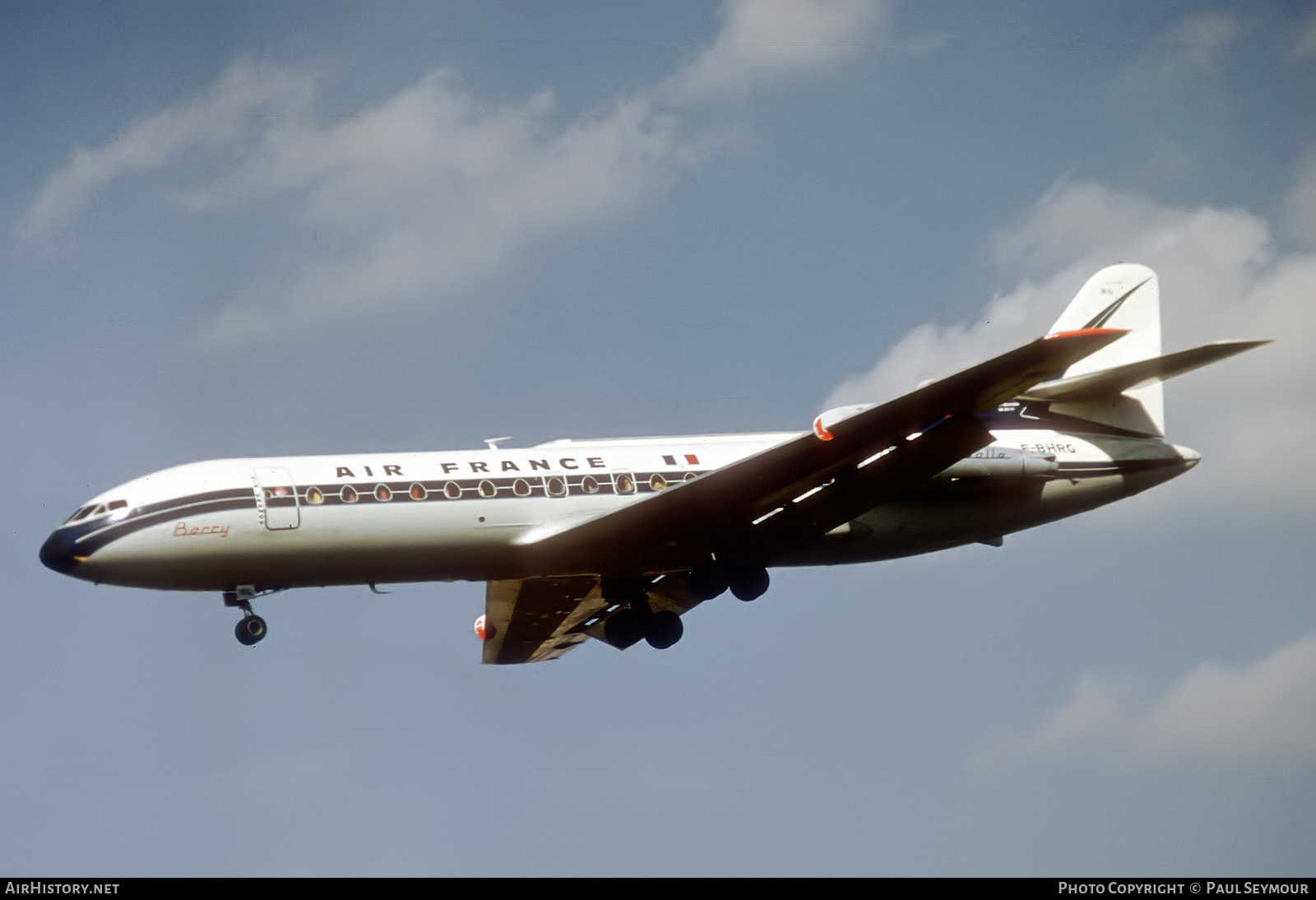 Aircraft Photo of F-BHRG | Sud SE-210 Caravelle III | Air France | AirHistory.net #568767