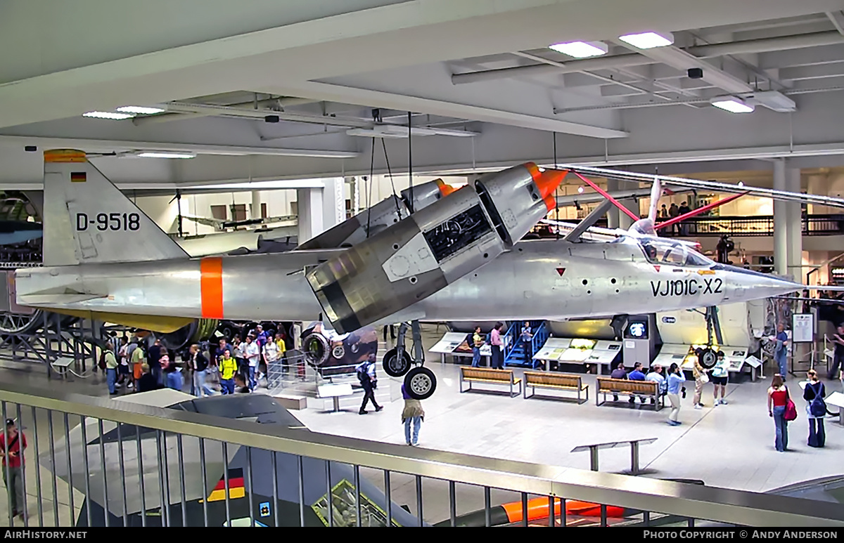 Aircraft Photo of D-9518 | Dornier VJ-101C-X2 | AirHistory.net #568788