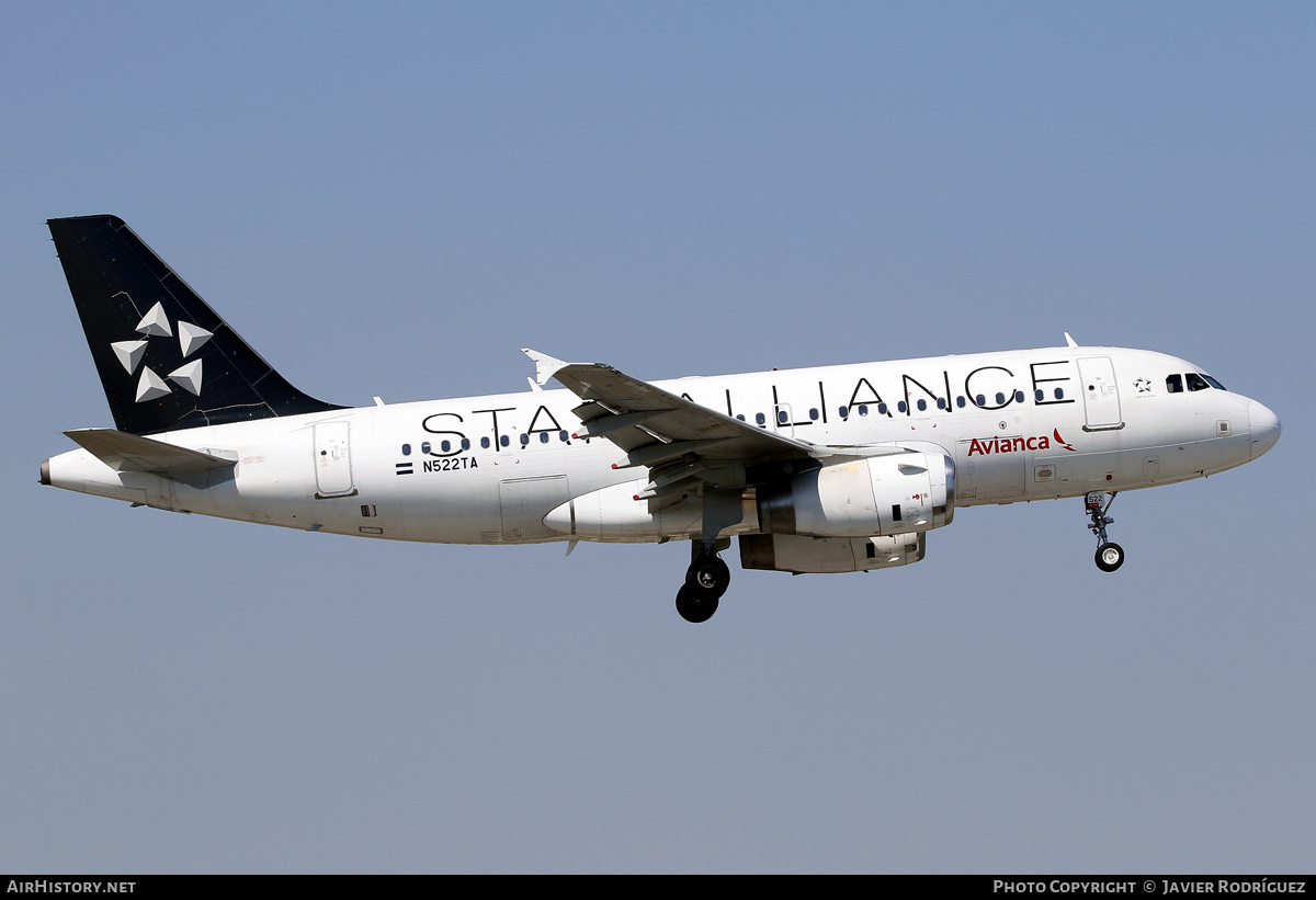 Aircraft Photo of N522TA | Airbus A319-132 | Avianca | AirHistory.net #568814