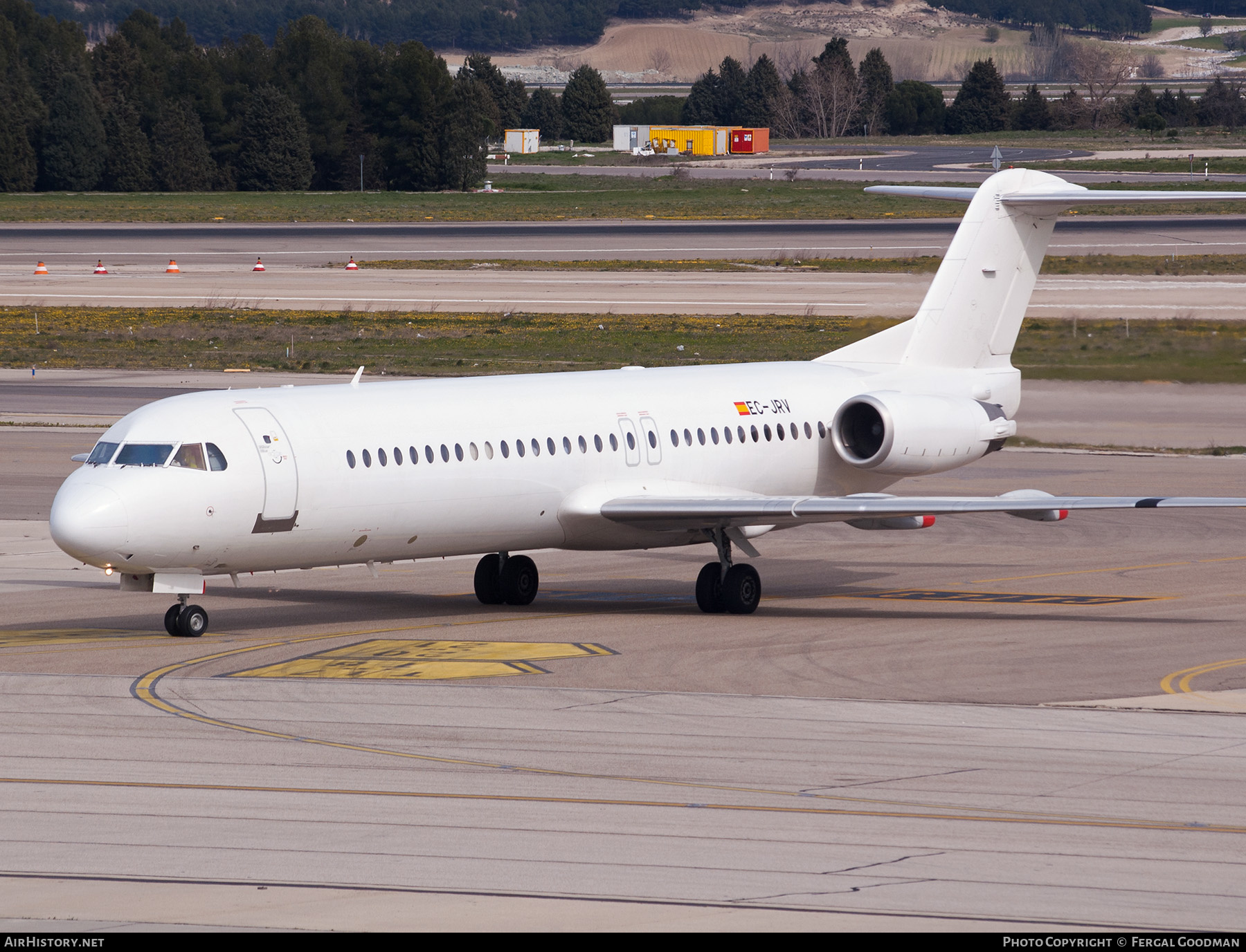 Aircraft Photo of EC-JRV | Fokker 100 (F28-0100) | AirHistory.net #568847