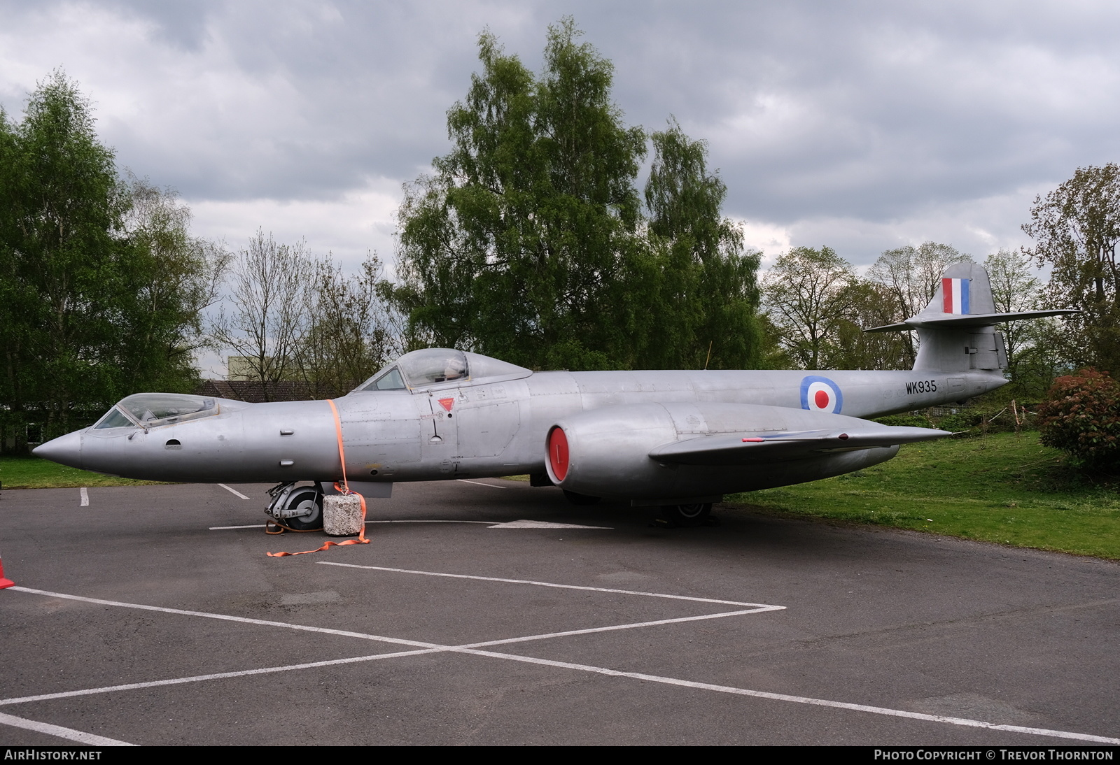 Aircraft Photo of WK935 | Gloster Meteor F8 (Prone Pilot) | UK - Air Force | AirHistory.net #568874