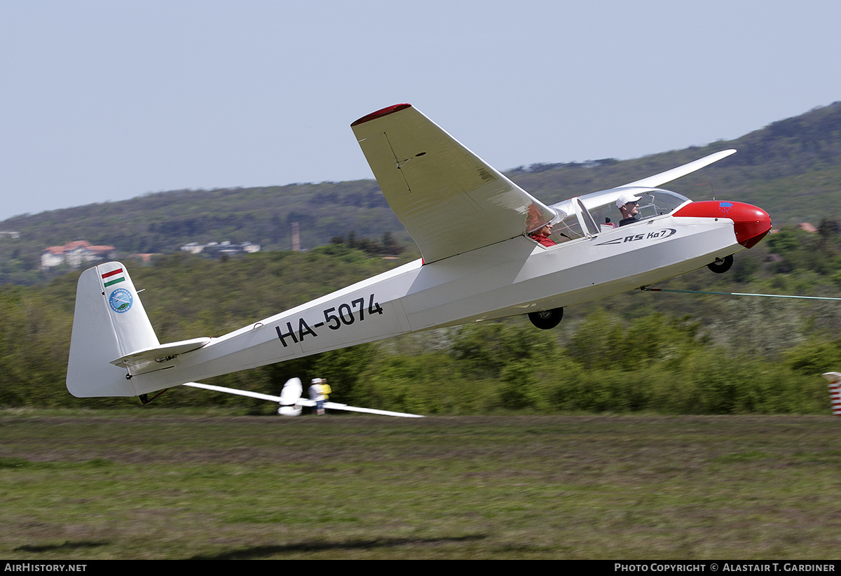 Aircraft Photo of HA-5074 | Schleicher K-7 Rhönadler | Aeroklub Farkashegy | AirHistory.net #568885