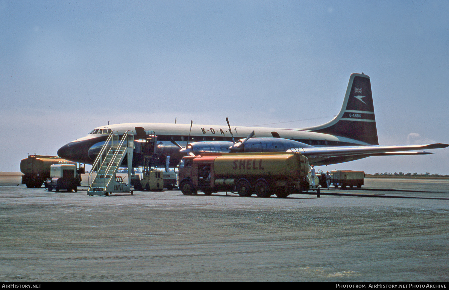 Aircraft Photo of G-ANBG | Bristol 175 Britannia 102 | BOAC - British Overseas Airways Corporation | AirHistory.net #568888