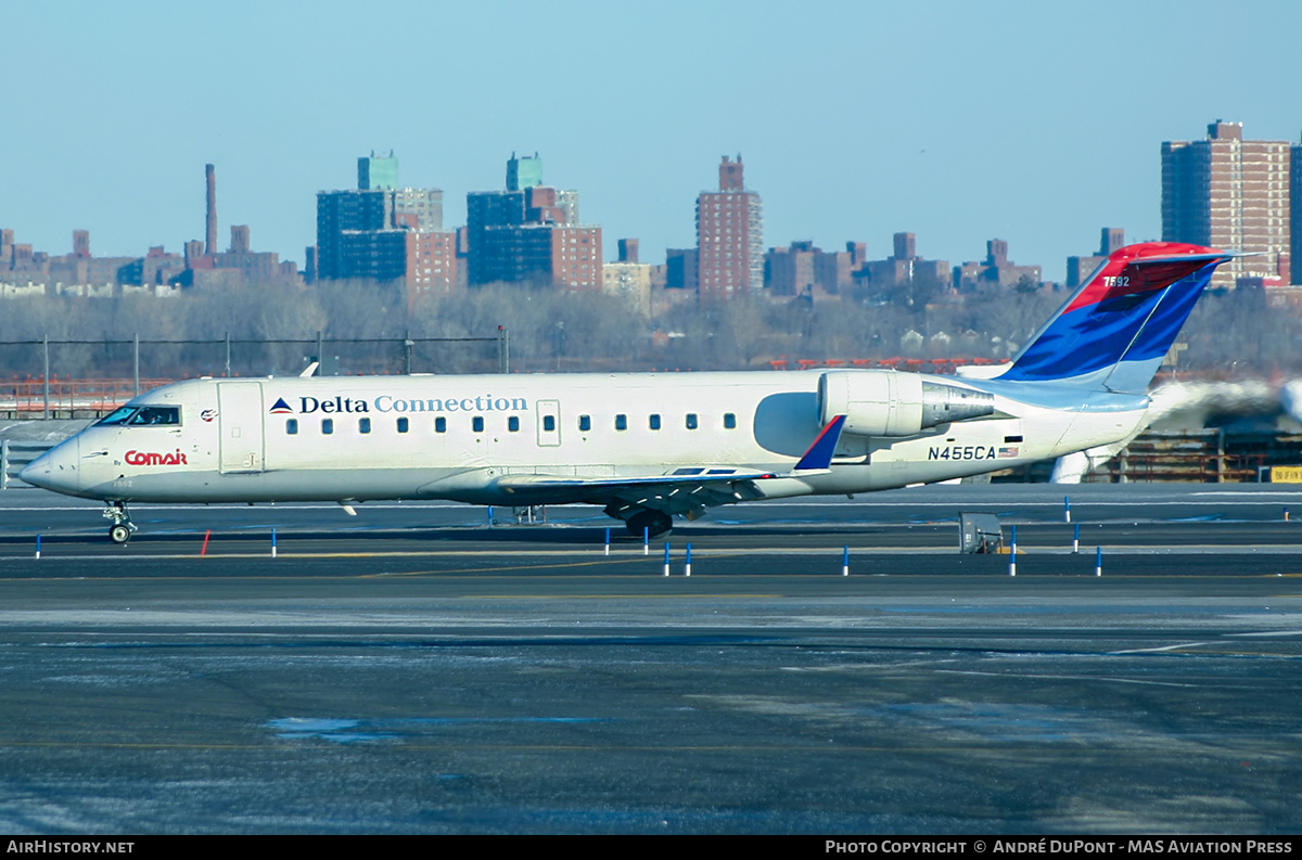 Aircraft Photo of N455CA | Bombardier CRJ-200ER (CL-600-2B19) | Delta Connection | AirHistory.net #568908
