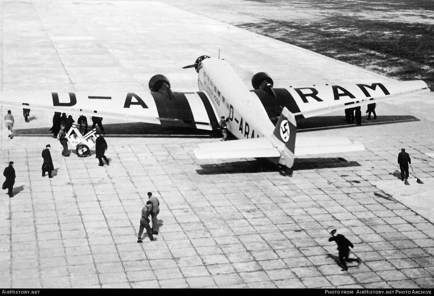 Aircraft Photo of D-ARAM | Junkers Ju 52/3m ge | Deutsche Luft Hansa | AirHistory.net #568915