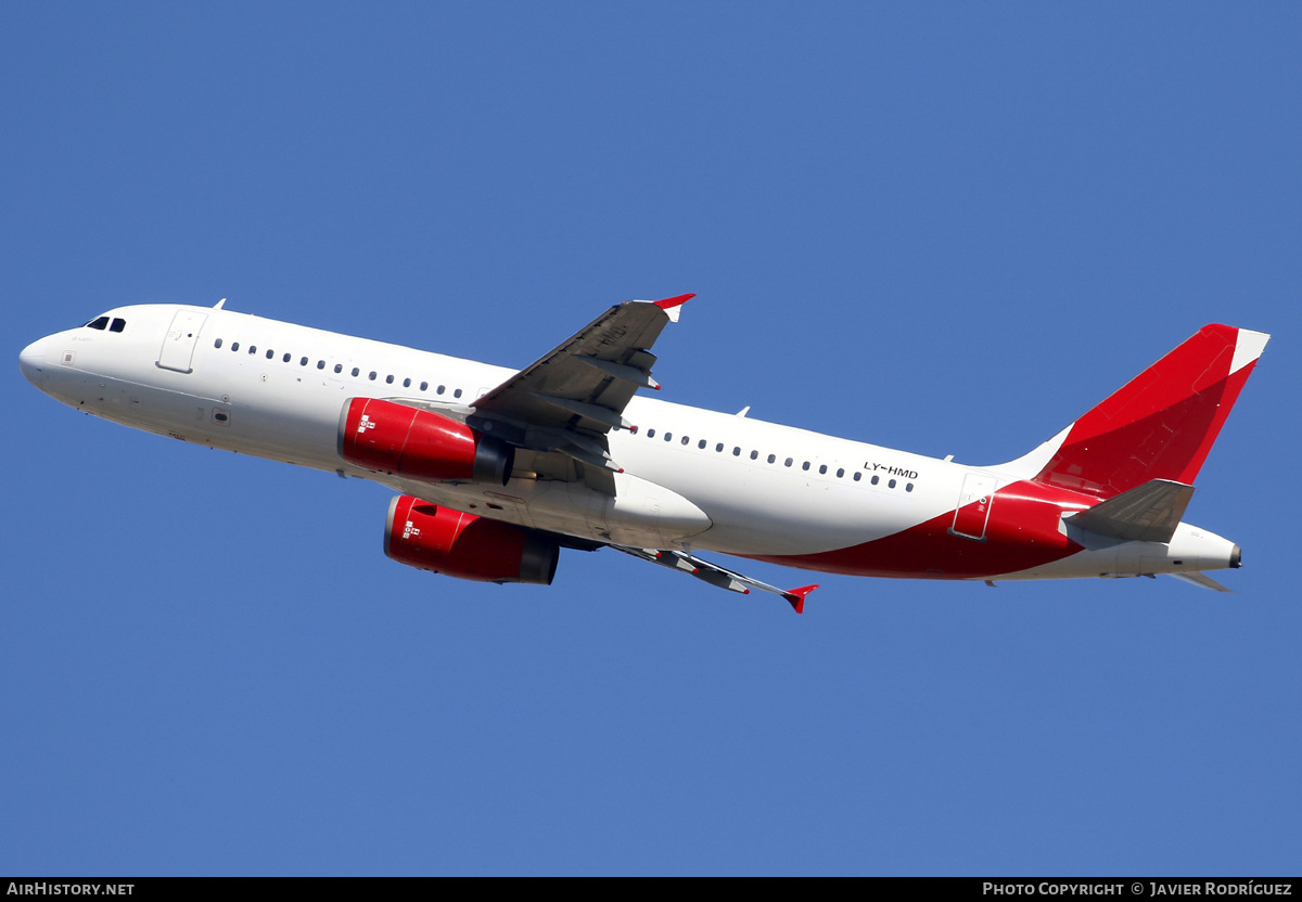 Aircraft Photo of LY-HMD | Airbus A320-233 | AirHistory.net #568925