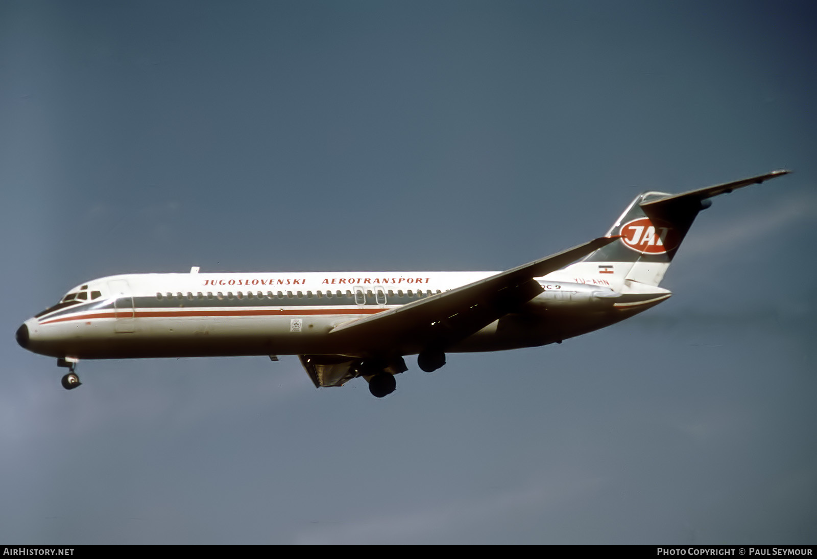 Aircraft Photo of YU-AHN | McDonnell Douglas DC-9-32 | JAT Yugoslav Airlines - Jugoslovenski Aerotransport | AirHistory.net #568944