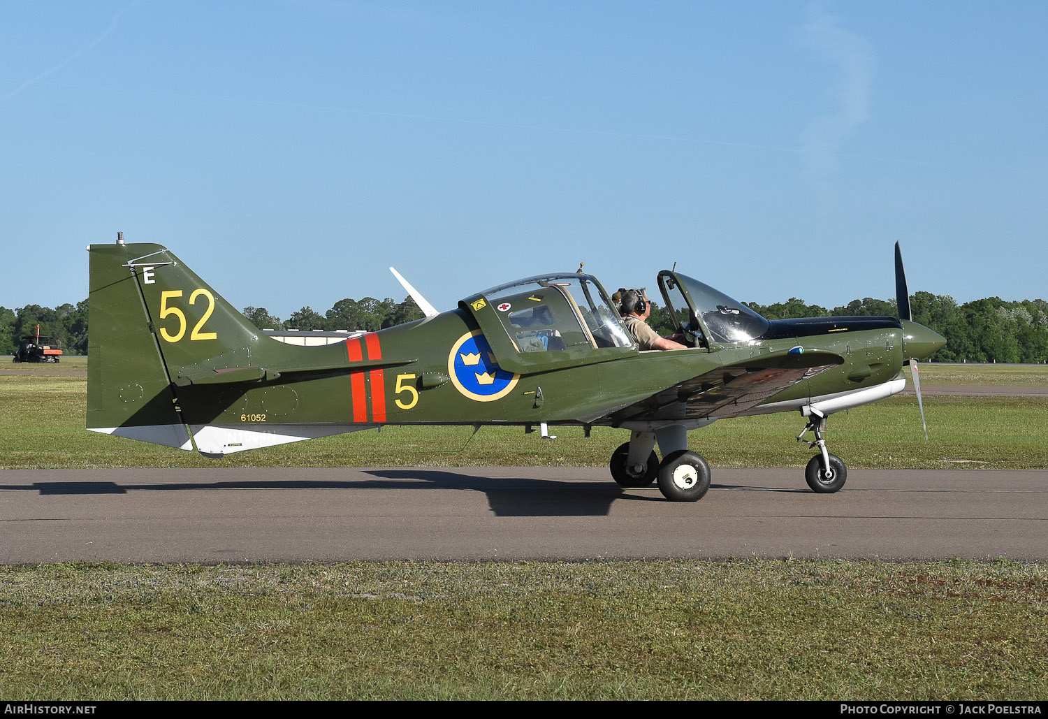 Aircraft Photo of N1004N / 61052 | Scottish Aviation Bulldog 101 | Sweden - Air Force | AirHistory.net #568954