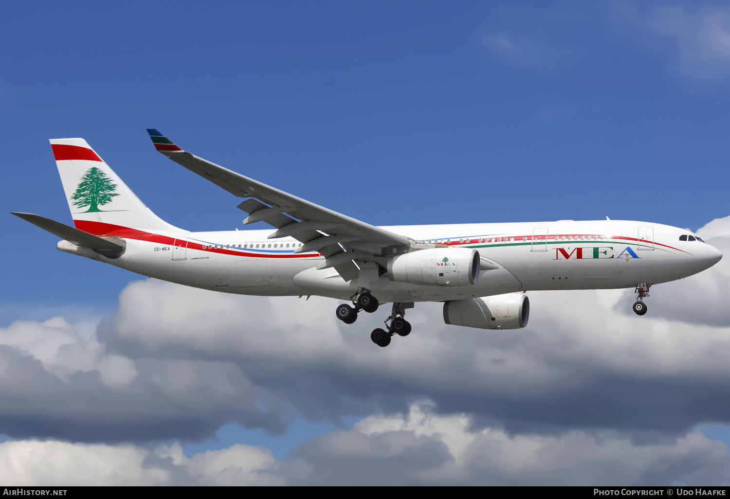 Aircraft Photo of OD-MEA | Airbus A330-243 | MEA - Middle East Airlines | AirHistory.net #568956