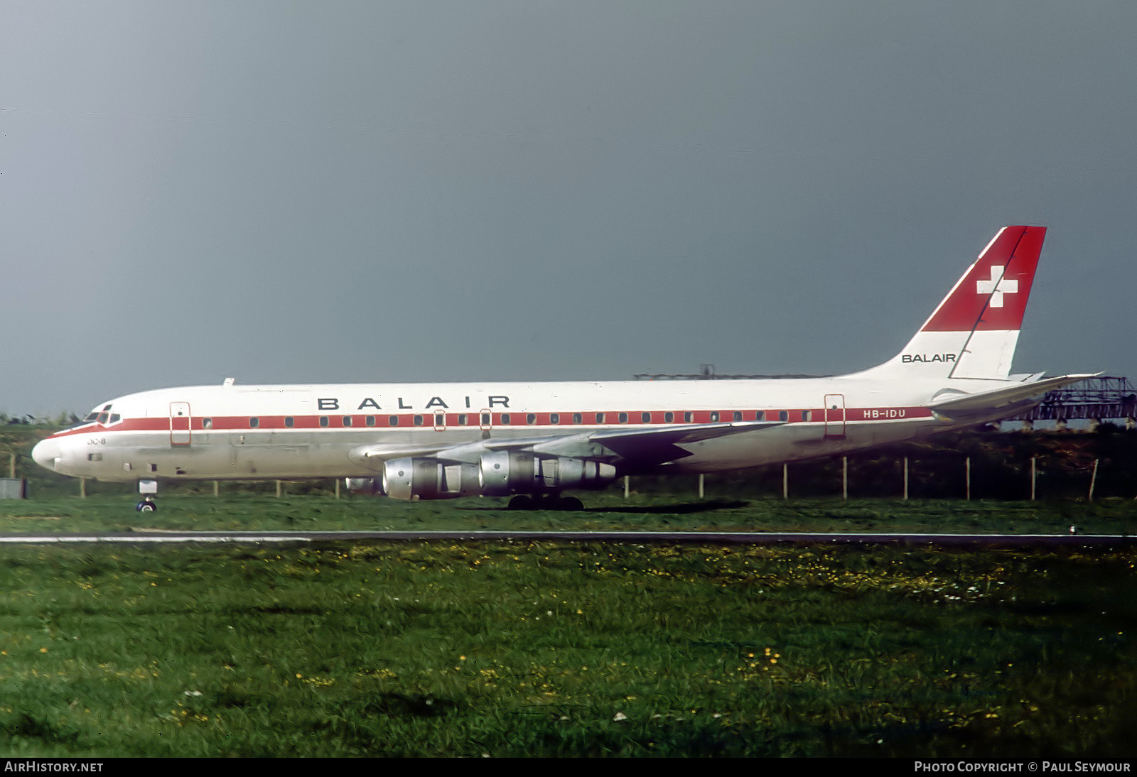 Aircraft Photo of HB-IDU | Douglas DC-8-55CF Jet Trader | Balair | AirHistory.net #568959