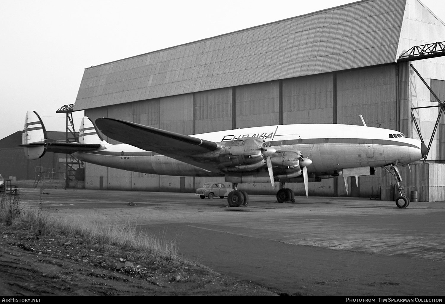 Aircraft Photo of G-ARVP | Lockheed L-049D Constellation | Euravia | AirHistory.net #568961