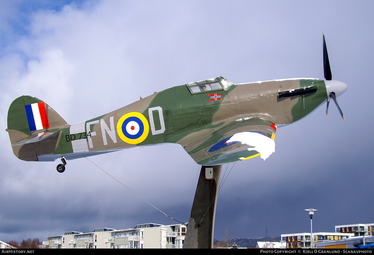 Aircraft Photo of BD734 | Hawker Hurricane (model) | UK - Air Force | AirHistory.net #568967