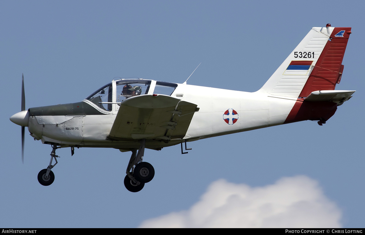 Aircraft Photo of 53261 | Utva UTVA-75 | Serbia - Air Force | AirHistory.net #568978