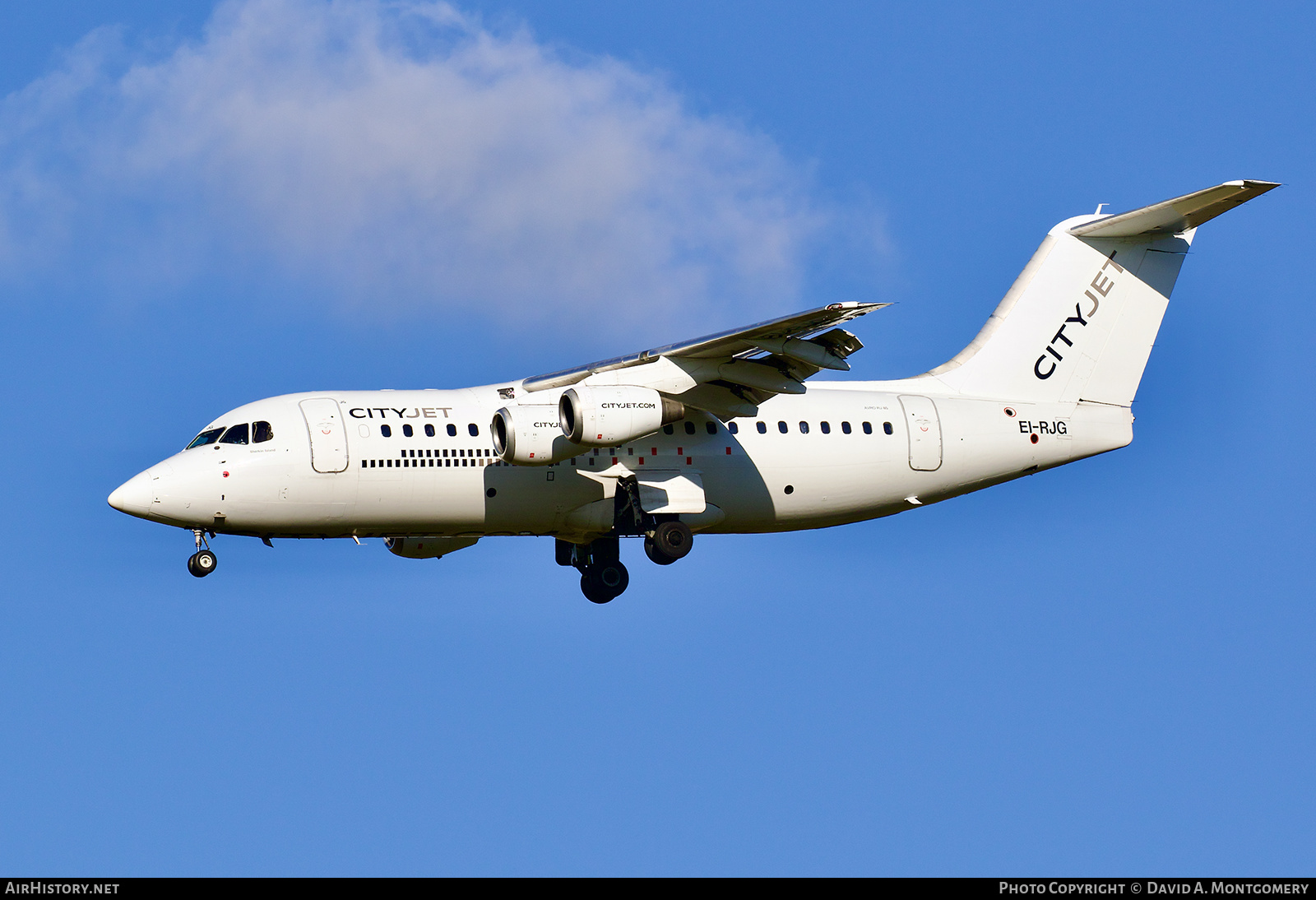 Aircraft Photo of EI-RJG | British Aerospace Avro 146-RJ85 | CityJet | AirHistory.net #568991