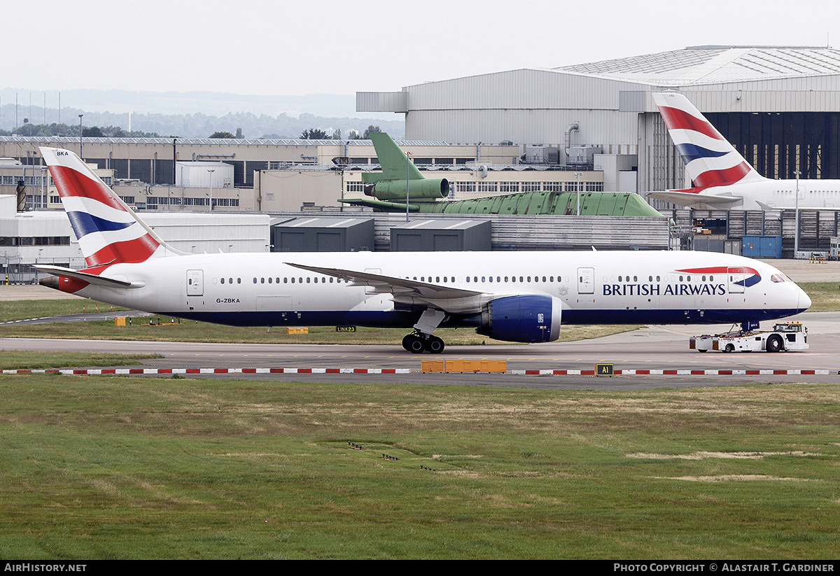 Aircraft Photo of G-ZBKA | Boeing 787-9 Dreamliner | British Airways | AirHistory.net #568994