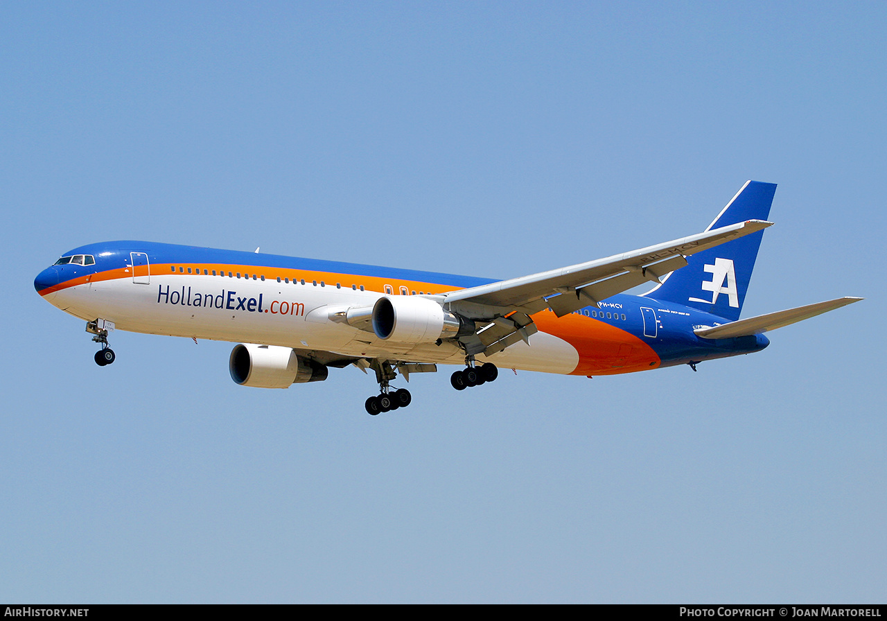 Aircraft Photo of PH-MCV | Boeing 767-31A/ER | HollandExel | AirHistory.net #569017