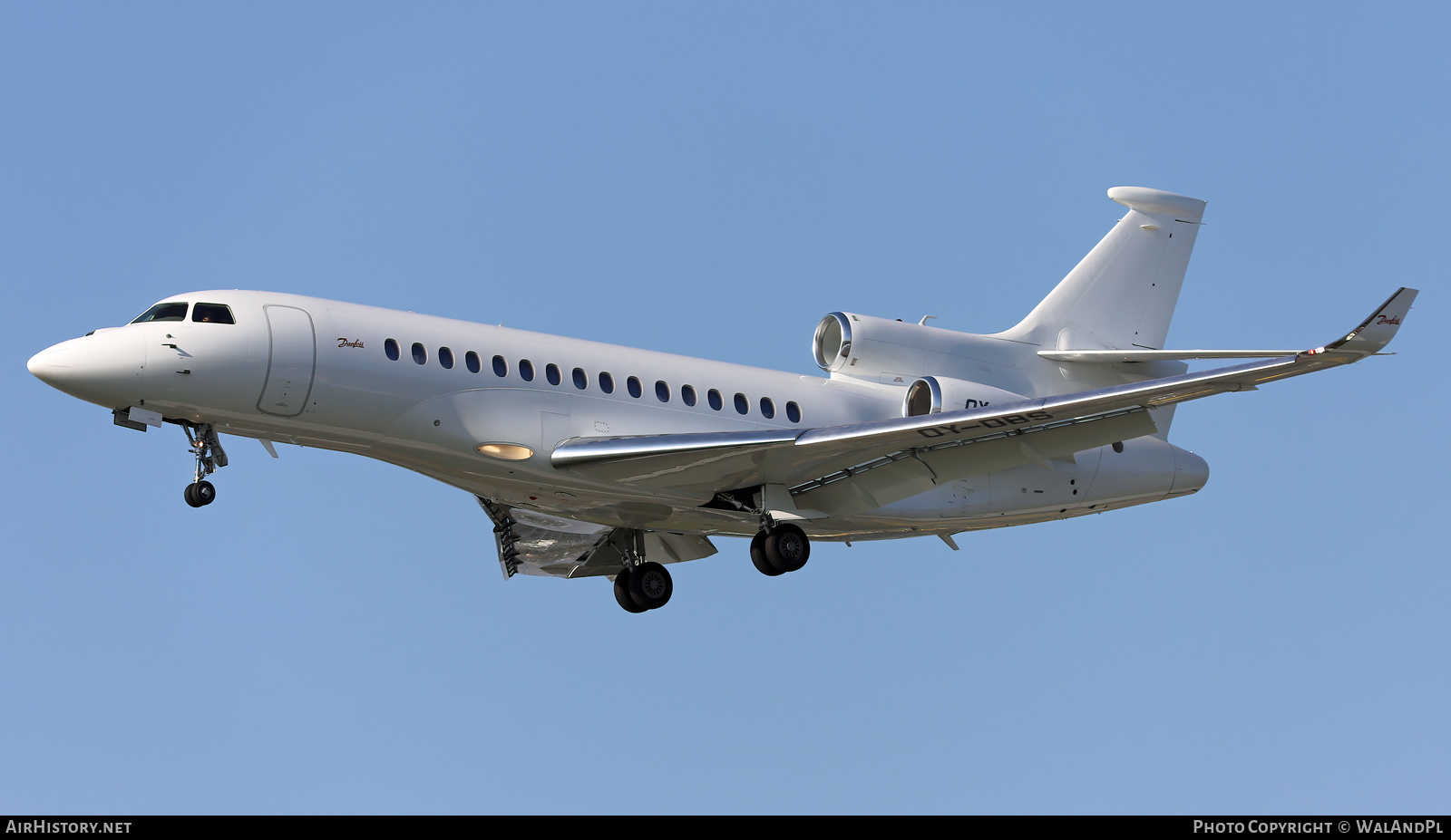 Aircraft Photo of OY-DBS | Dassault Falcon 8X | Danfoss | AirHistory.net #569028