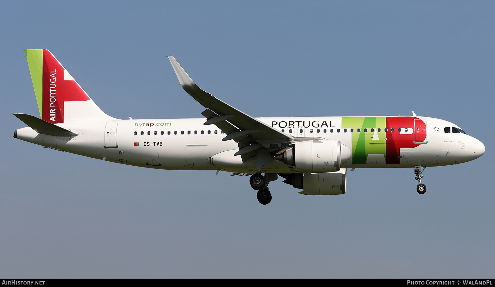 Aircraft Photo of CS-TVB | Airbus A320-251N | TAP Air Portugal | AirHistory.net #569053