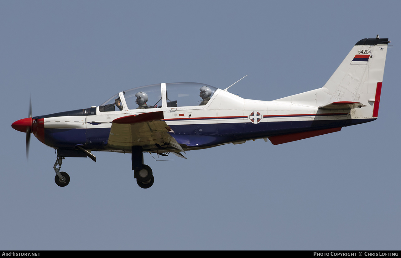Aircraft Photo of 54204 | Utva Lasta 95 | Serbia - Air Force | AirHistory.net #569077