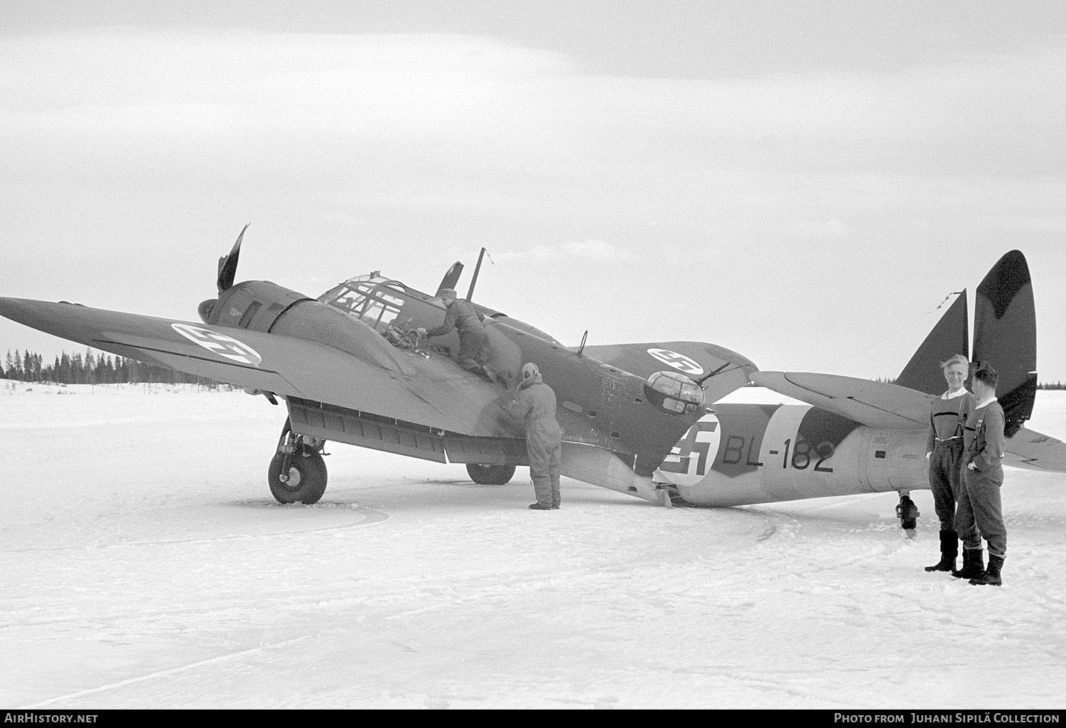Aircraft Photo of BL-182 | Bristol 142M Blenheim Mk1 | Finland - Air Force | AirHistory.net #569080